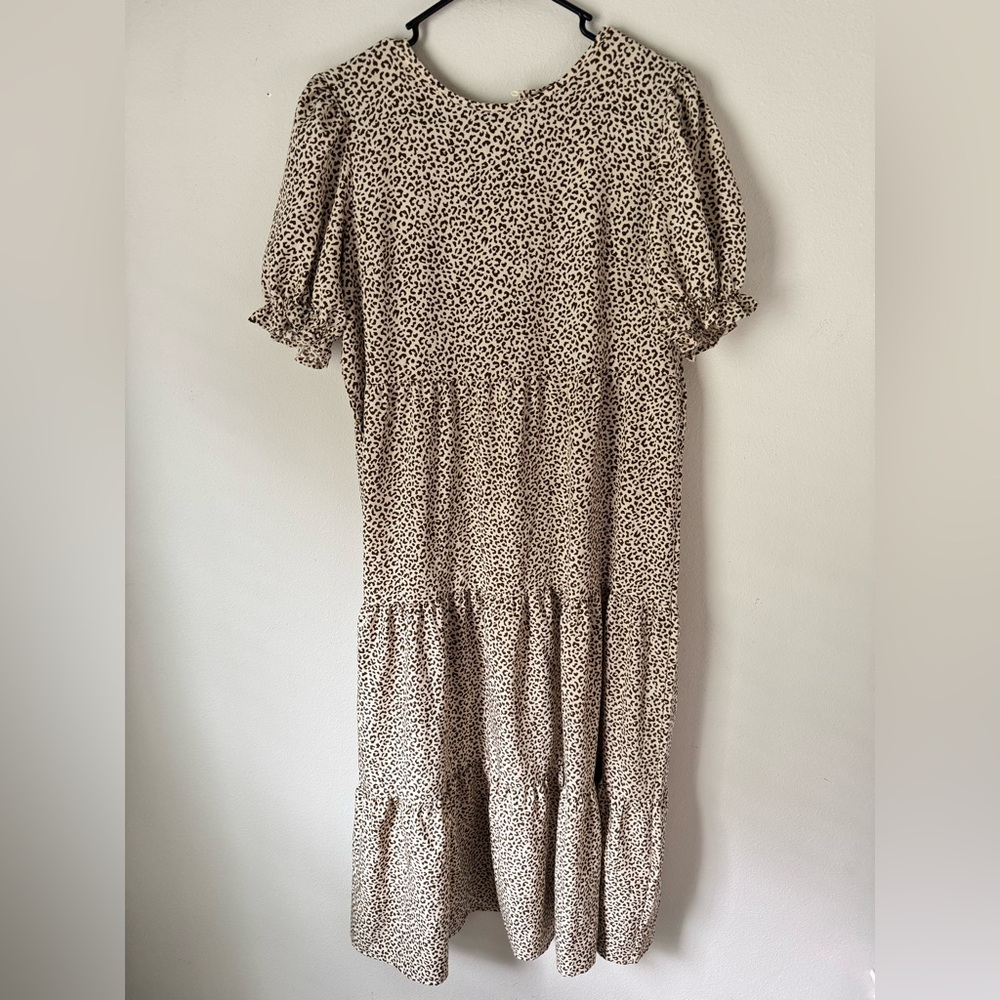 Animal Print Maxi Dress